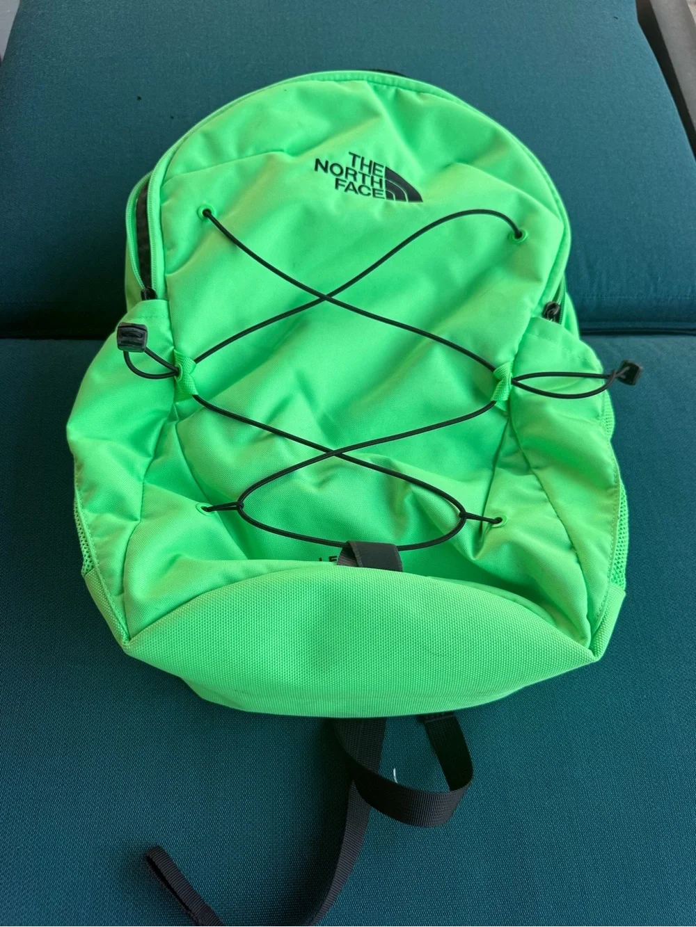 The North Face Jester Backpack in Neon Green